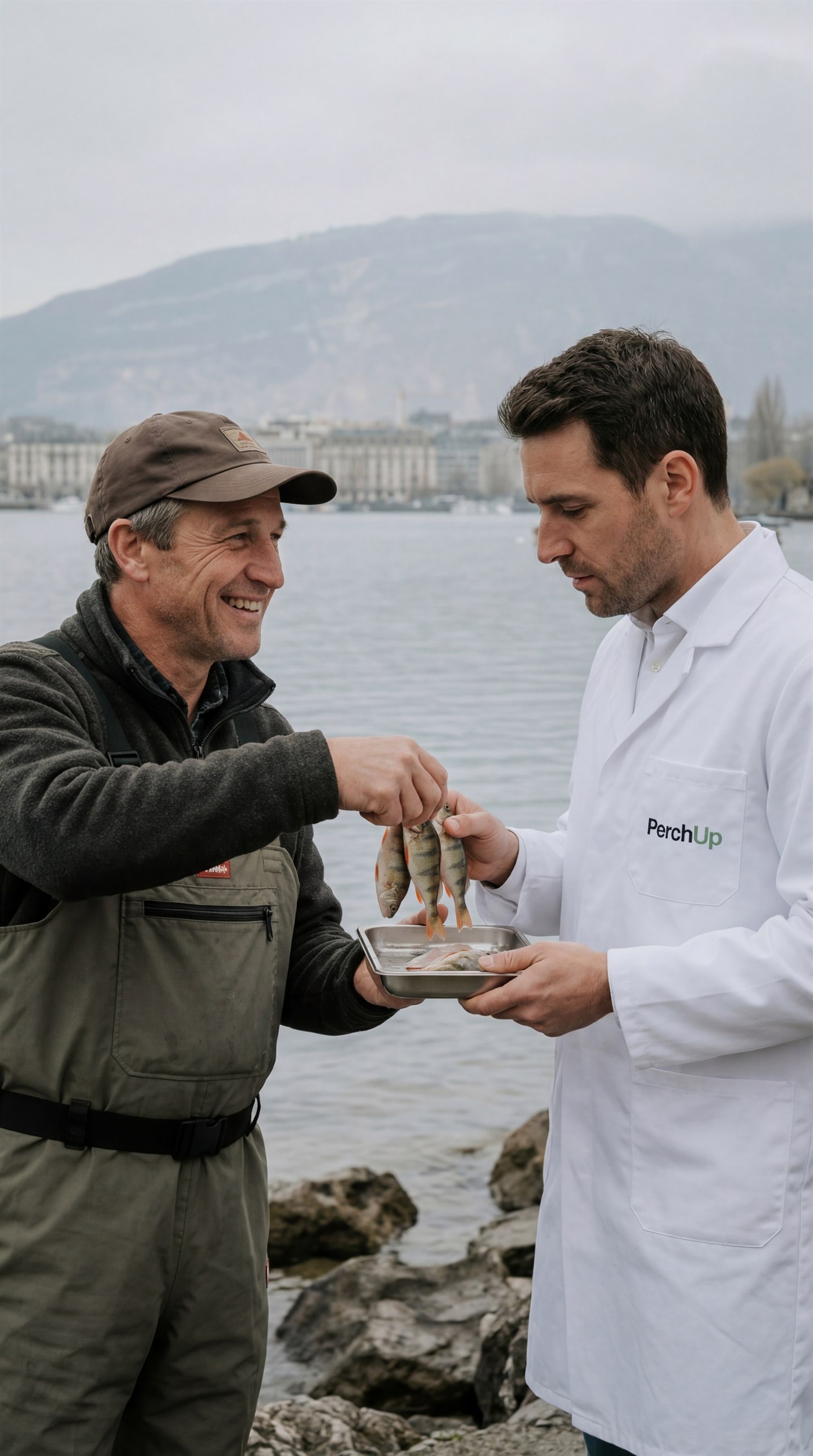 Illustration du circuit court PerchUp entre le lac et l'apéritif